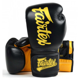 Fairtex BGV18 Boxningshandskar Svart Guld (Utgåva)