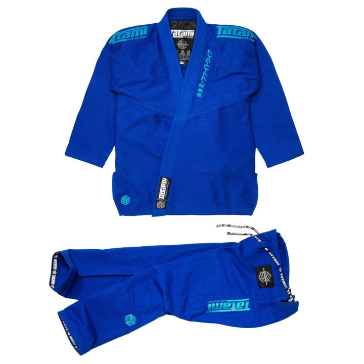 Tatami Estilo Black Label Gi – Blue on Blue BJJ Gi