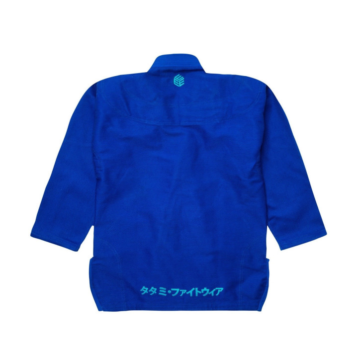 Tatami Estilo Black Label Gi sininen – takki takaa