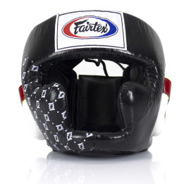 Fairtex HG10 Huvudskydd, Äkta Läder