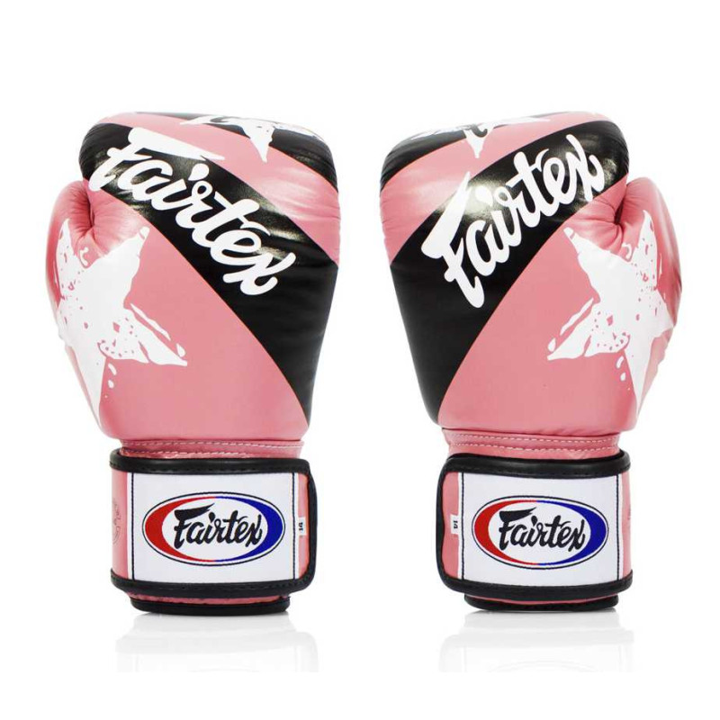Fairtex BGV8 boxing gloves leather - Pink