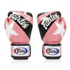 Fairtex BGV8 nyrkkeilyhanskat nahkaa - Pinkki