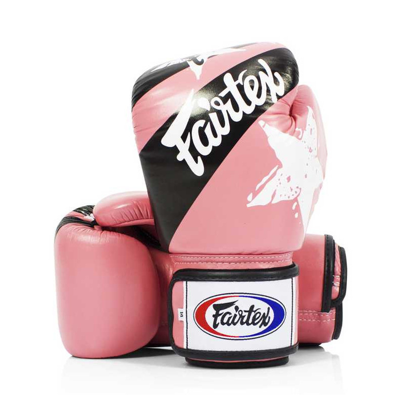 Fairtex BGV8 boxningshandskar i läder - Rosa