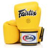Fairtex BGV8 boxing gloves genuine leather leather - Yellow