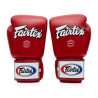 Fairtex BGV8 boxningshandskar i läder - Röd