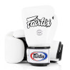 Fairtex BGV8 boxing gloves genuine leather leather - White