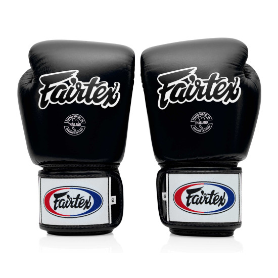 Fairtex BGV8 boxningshandskar i läder - Svart