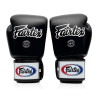 Fairtex BGV8 nyrkkeilyhanskat nahkaa - Musta