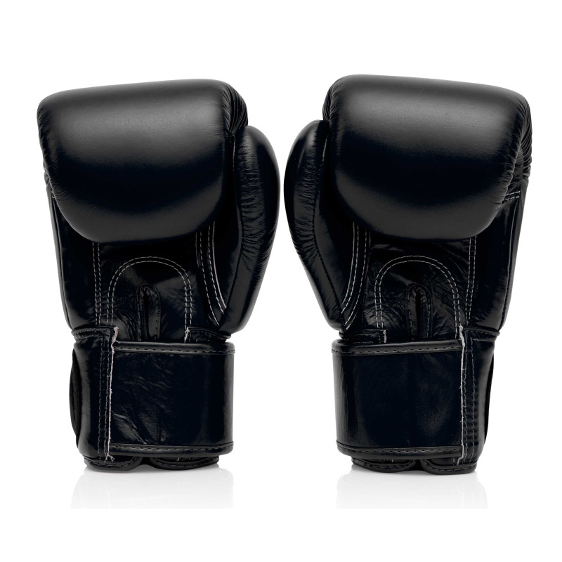 Fairtex BGV8 boxing gloves leather - Black