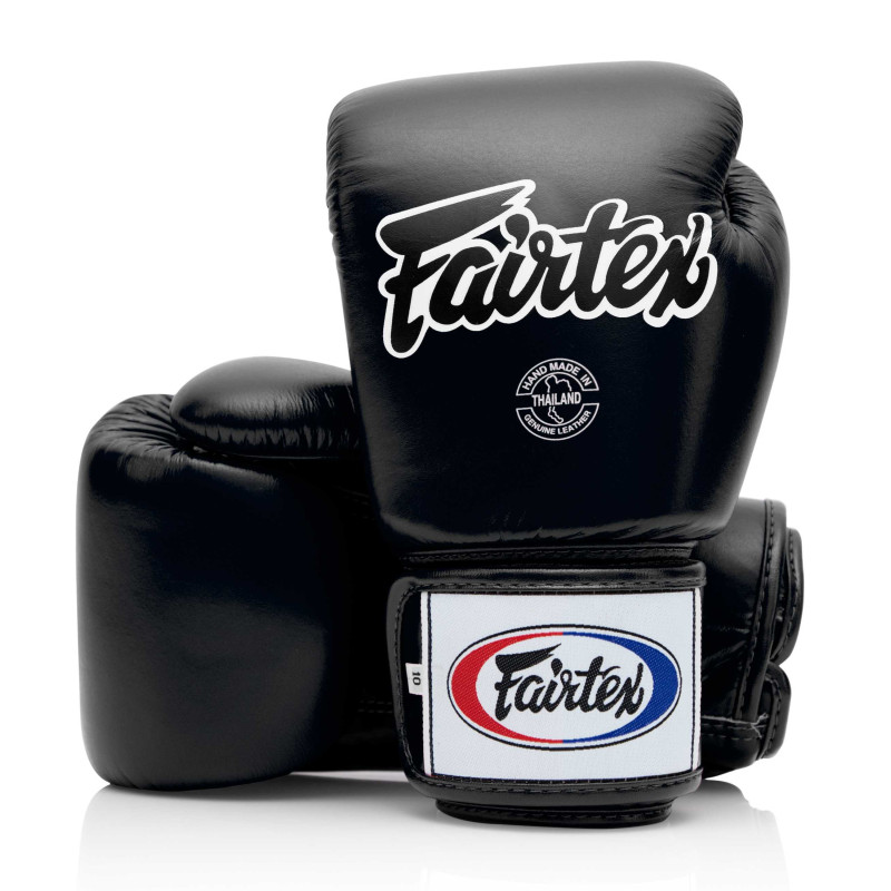 Fairtex BGV8 boxningshandskar i läder - Svart