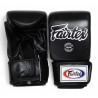 Fairtex TGT6 Musta Säkkihanskat - Aitoa Nahkaa
