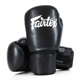 Fairtex BGV27 Black Amateur Boxing Gloves - Top Performance
